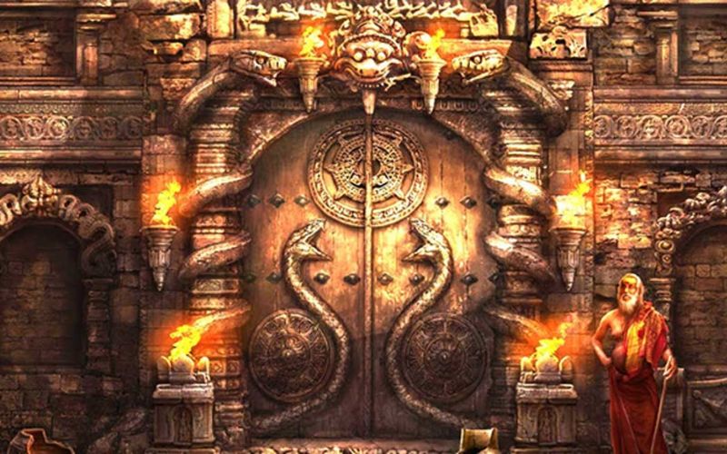 Sree Padmanabhaswamy Temple Door