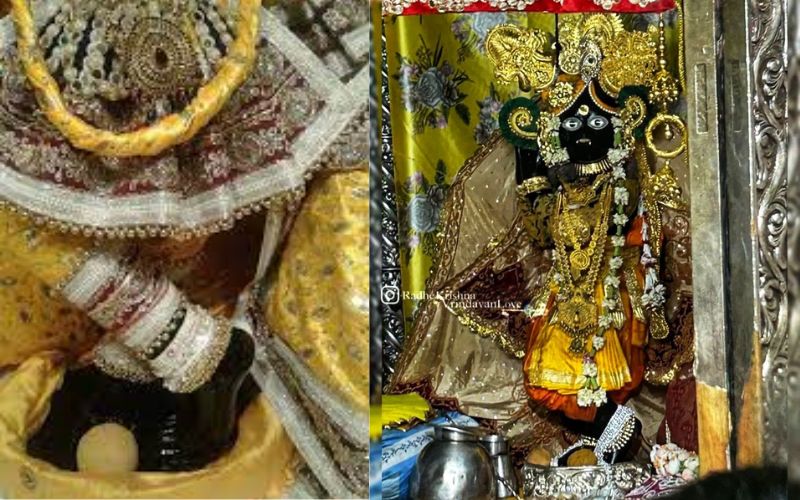 श्री बांके बिहारी लाल जी के चरण के दर्शन कब होते है?