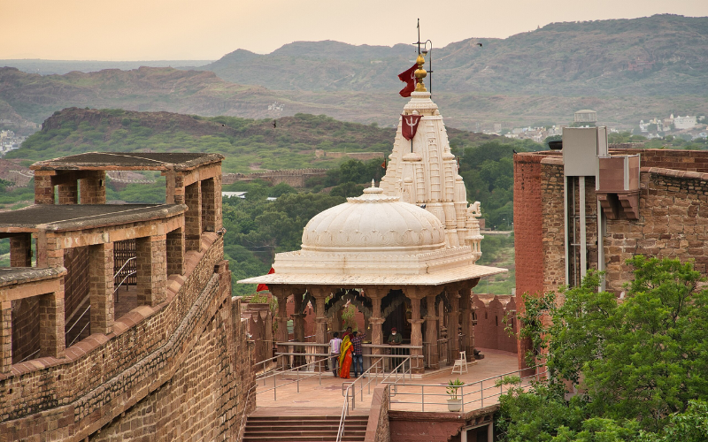 Chamunda mata mandir in jhodhpur 