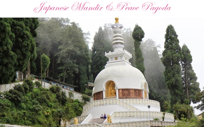 Japanese Mandir & Peace Pagoda Darjeeling