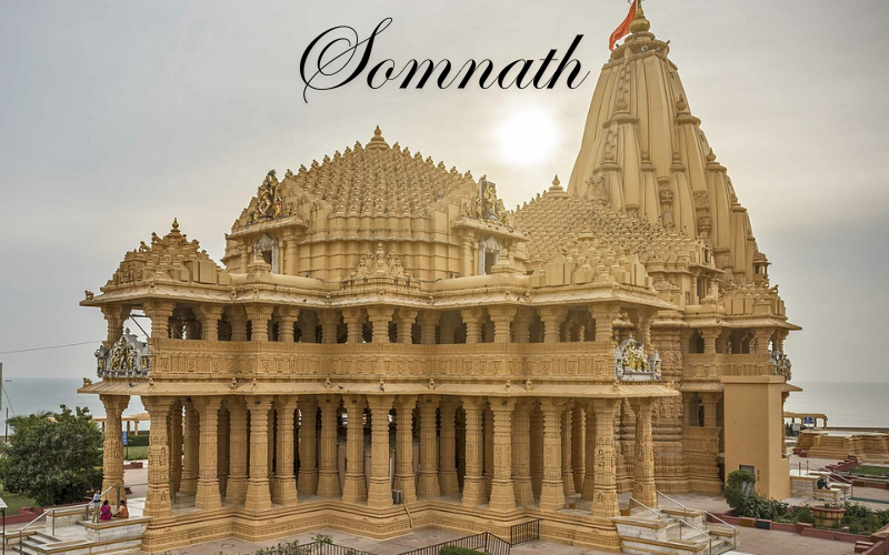 Somnath mandir in Gujarat 