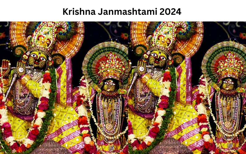  Krishna janmashtami 2024 me radha damodar ji ka mandir 