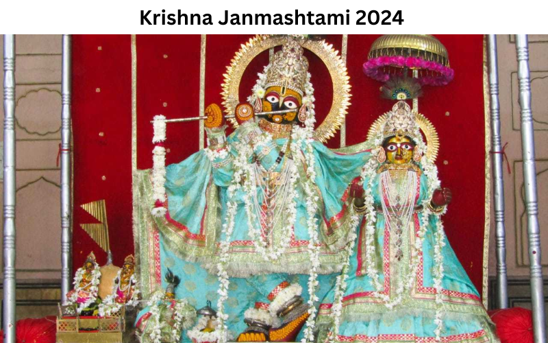  Krishna janmashtami 2024 me radha madhav ji ka mandir 