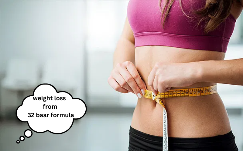 weigh loss from 32 baar formula