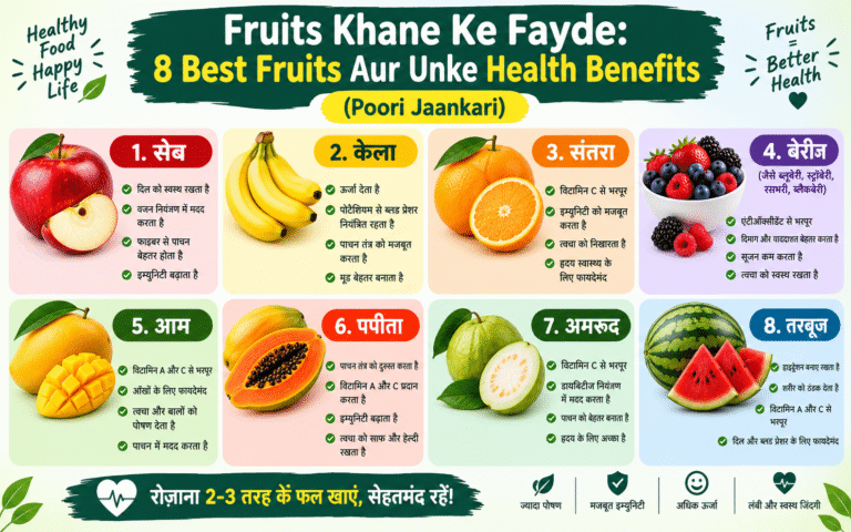 Fruits Khane Ke Fayde 8 Best Fruits Aur Unke Health Benefits (Poori Jaankari)
