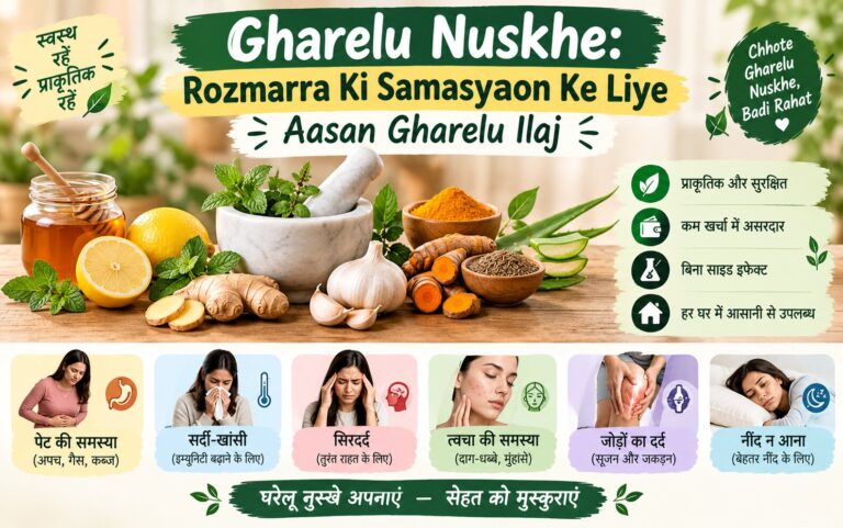 Gharelu Nuskhe Rozmarra Ki Samasyaon Ke Liye Aasan Gharelu Ilaj